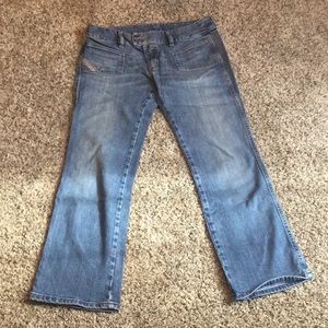 Diesel Jeans Darron Italy Med Wash Blue Denim Low Rise 31 RN 93243 CA 25594